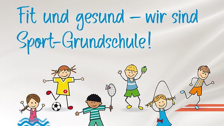 Das neue Logo f&uuml;r die "Sport-Grundschule" in Knetzgau
