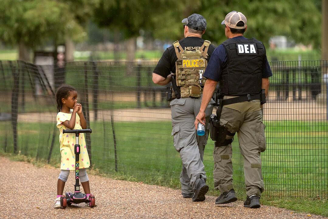 US-Regierung - Bundeskontrolle über Polizei in Washington