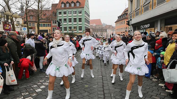 Faschingsumzug in Bamberg Foto: RiegerPress