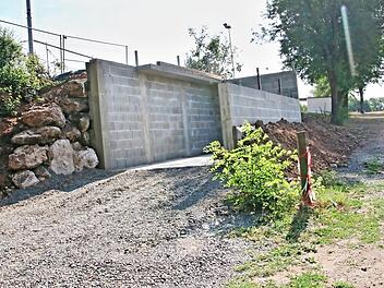 Stein des Anstoßes im Gemeinderat Pfarrweisach war am Donnerstag die Grünschnittverladestation des TSV Pfarrweisach, für die noch kein genehmigter Plan vorliegt. Der Gemeinderat hat dieser Maßnahme nun sein Einvernehmen erteilt. Fotos: Helmut Will