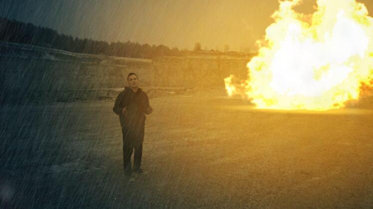 Als Drehort hat sich Sven Andrew einen Steinbruch im Landkreis Forchheim ausgesucht. Foto: Luis Köferler