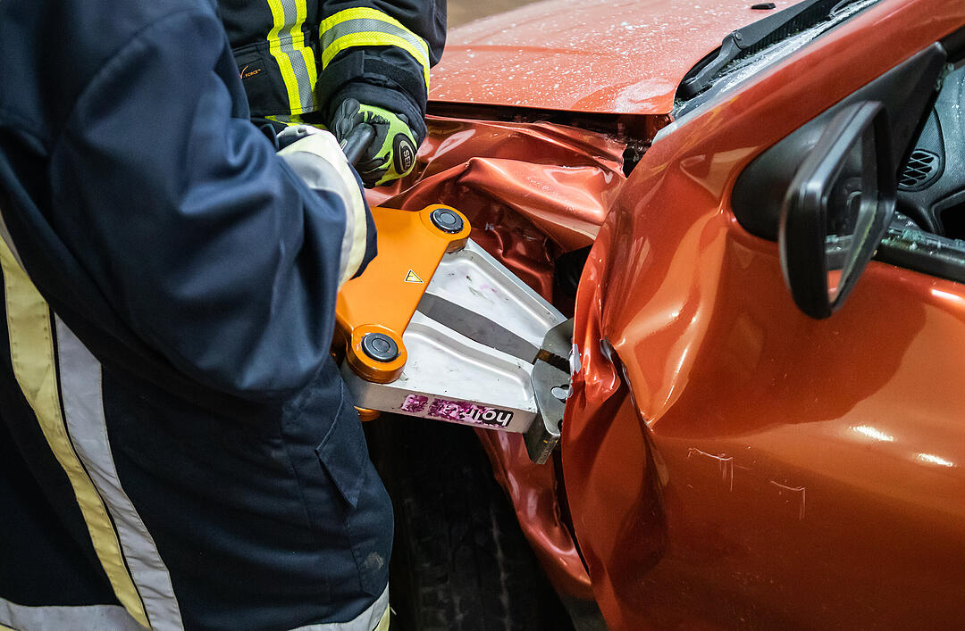 Prinzessinnen bei Feuerwehr