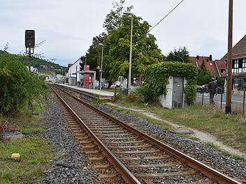 Am Igensdorfer Bahnhof sollen Abstellpl&auml;tze f&uuml;r Fahrr&auml;der entstehen. Auch dies w&auml;re eine Ma&szlig;nahme im Zuge einer Modernisierung. Petra Malbrich