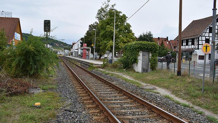 Am Igensdorfer Bahnhof sollen Abstellpl&auml;tze f&uuml;r Fahrr&auml;der entstehen. Auch dies w&auml;re eine Ma&szlig;nahme im Zuge einer Modernisierung. Petra Malbrich