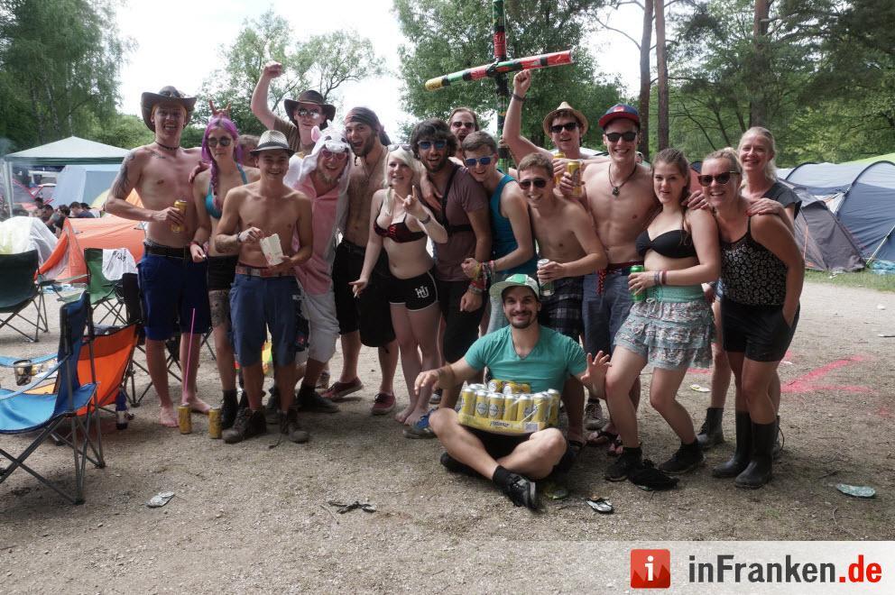Rock im Park 2016 - Zeltplatz am Samstag