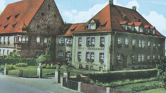 Das Kreiskrankenhaus Hochstadt in den 1950er Jahren Fotos: Archiv