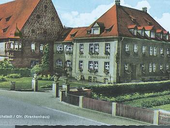 Das Kreiskrankenhaus Hochstadt in den 1950er Jahren Fotos: Archiv