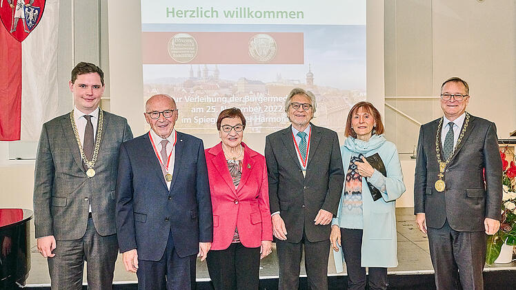Bamberg: Bürgermedaille verliehen: „zwei verlässliche Partner" wurden geehrt