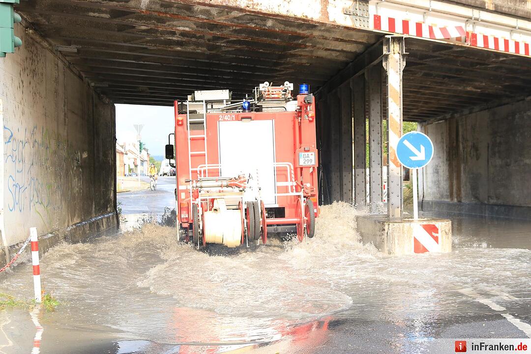 Massive Schäden nach Sturm in Bamberg