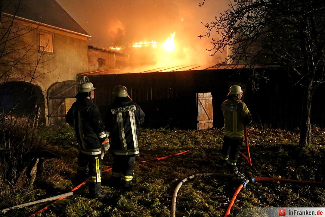Grossbrand im ehemaligen Kinosaal in Kirchenlamitz