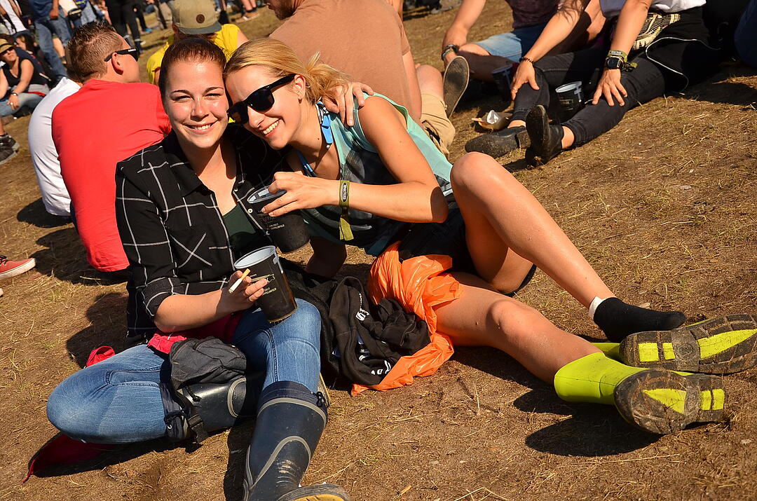 Rock im Park: Die Besucher am Sonntag