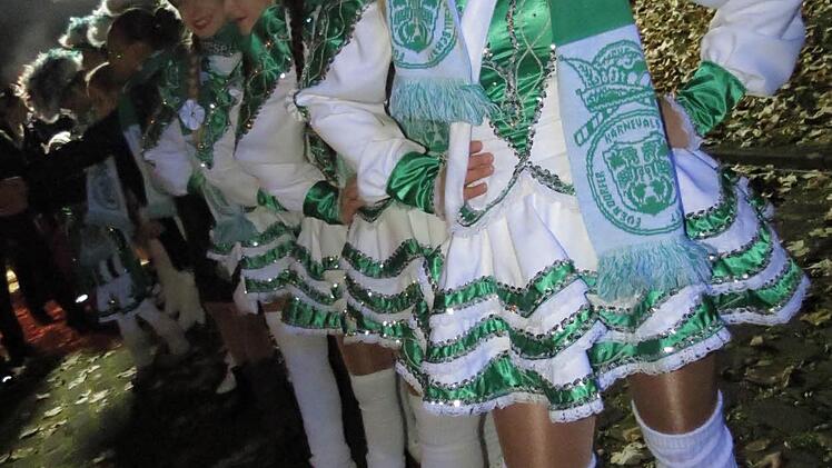 Die Prinzengarde war wieder in bester Laune. Foto: Doris Bauer