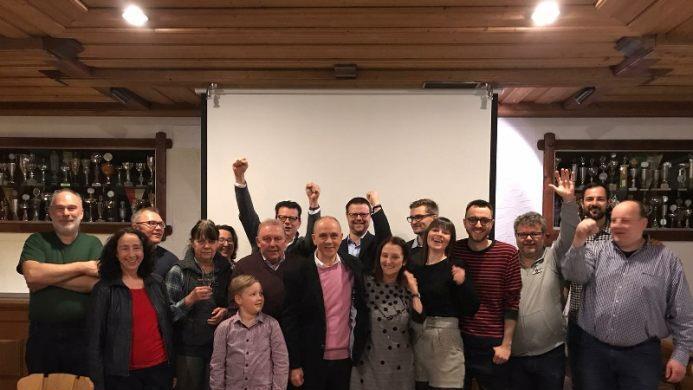 Franz Uome (CSU) kann sich freuen: Er hat im ersten Wahlgang in Marktleugast den Chefsessel im Rathaus verteidigt. Foto: privat