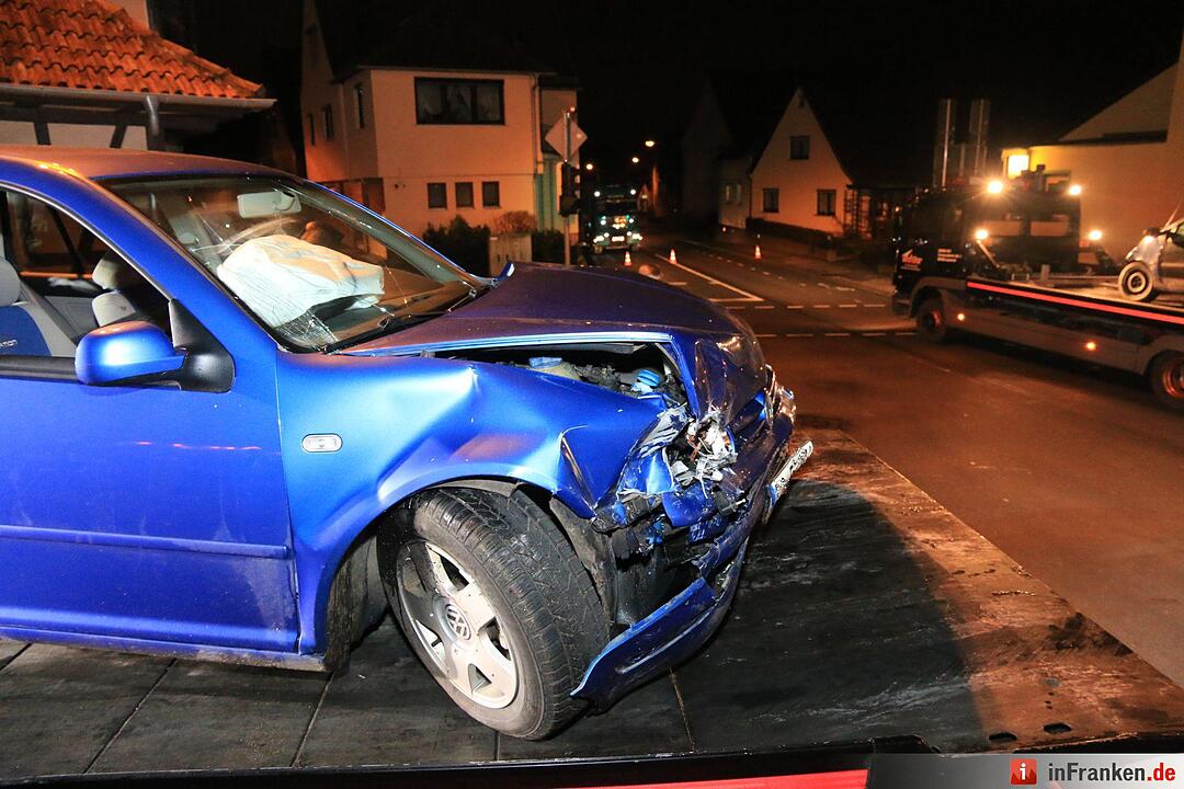 Unfall in Unterlauter