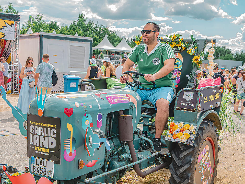 Garlic Land Festival 2022 in Nürnberg: Schrill, verrückt und extravagant.