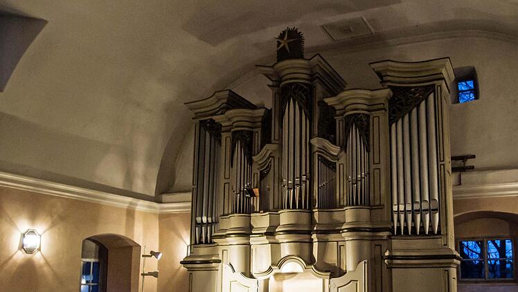 Wiegleb-Orgel in der Schlosskirche NiederfüllbachFoto: Jochen Berger