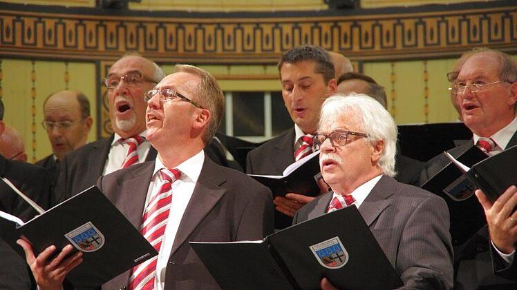 Der  Landkreismännerchor Foto: Klaus Werner