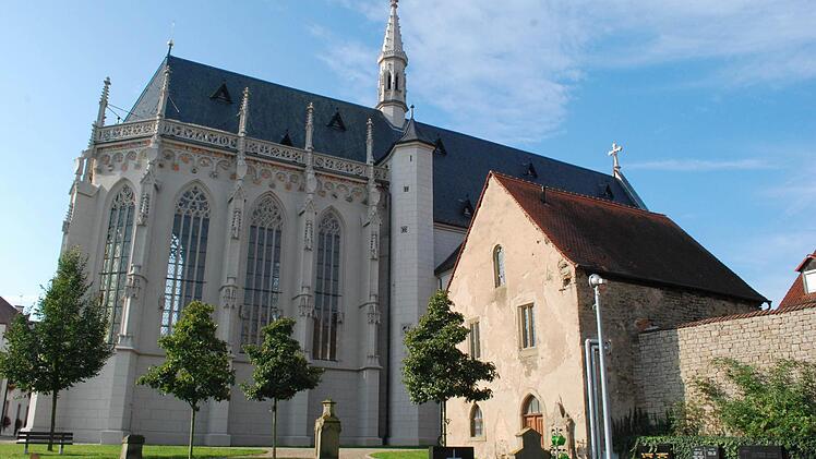 Die Ritterkapelle in Ha&szlig;furt im Landkreis Ha&szlig;berge in der Gesamtansicht. Foto: Archiv