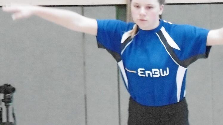 Anja Rath zeigt einen freih&auml;ndigen Dornenstand. Foto: privat