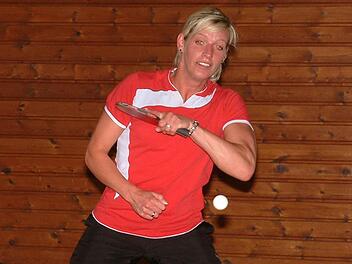 Denise Welscher (ATSV Reichenbach) war bei den Damen der 1. Kreisliga die beste Spielerin. Foto: Hans Franz