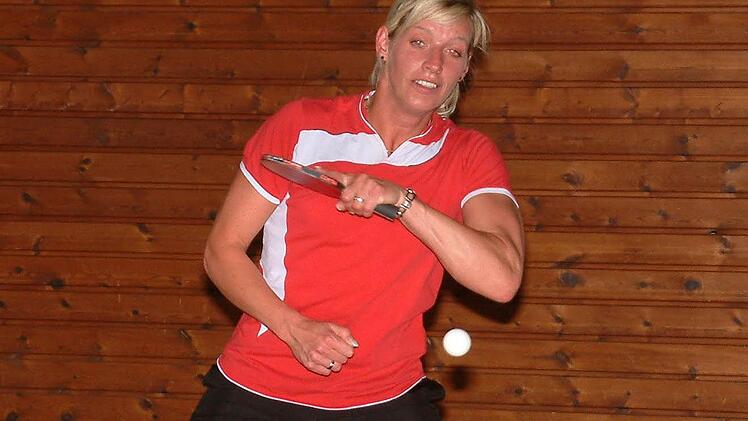 Denise Welscher (ATSV Reichenbach) war bei den Damen der 1. Kreisliga die beste Spielerin. Foto: Hans Franz