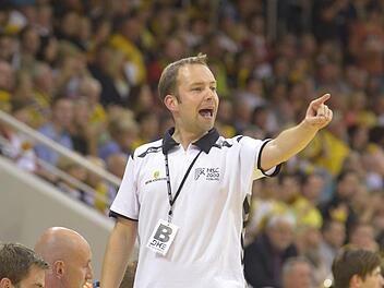 Trainer Jan Gorr fordert zum Re-Start einen Heimsieg gegen Lemgo. Anwurf ist am samstag um 19 Uhr in der HUK-Arena. Foto: CT-Archiv/Hagen Lehmann