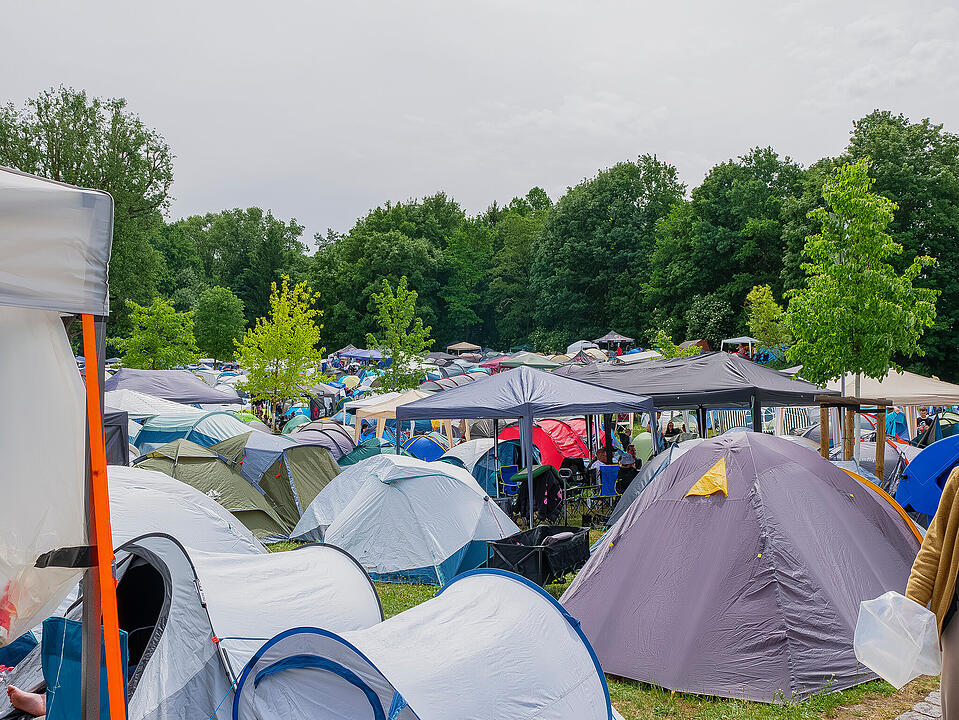 4 Tage Camping, 3 Tage Konzerte