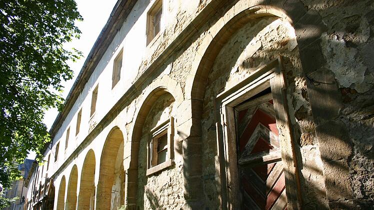 Das alte Schloss in Gereuth muss dringend notgesichert werden, Mauerwerk und Dach sind schwer beschädigt. Foto: Archiv/Eckehard Kiesewetter