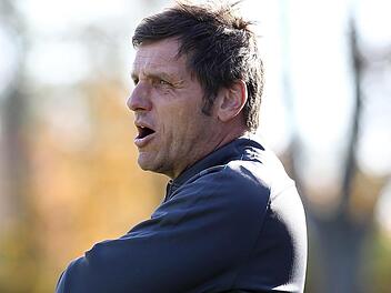 Noch einmal gewinnen - dann sind der FC Eintracht Bamberg und Trainer Michael Hutzler am Ziel.  sportpress