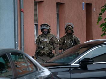 Spezialeinheit der Polizei mussten zu einem Einsatz im Landkreis Coburg ausr&uuml;cken