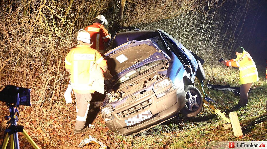 Schwerer Unfall zwischen Roth und Allersberg