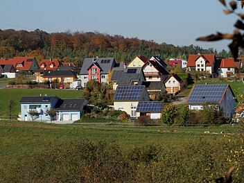Im Baugebiet "Kappelleite" wird der Bauboom in der Gemeinde deutlich sichtbar. Fotos: Günther Geiling