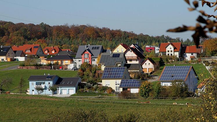 Im Baugebiet "Kappelleite" wird der Bauboom in der Gemeinde deutlich sichtbar. Fotos: Günther Geiling