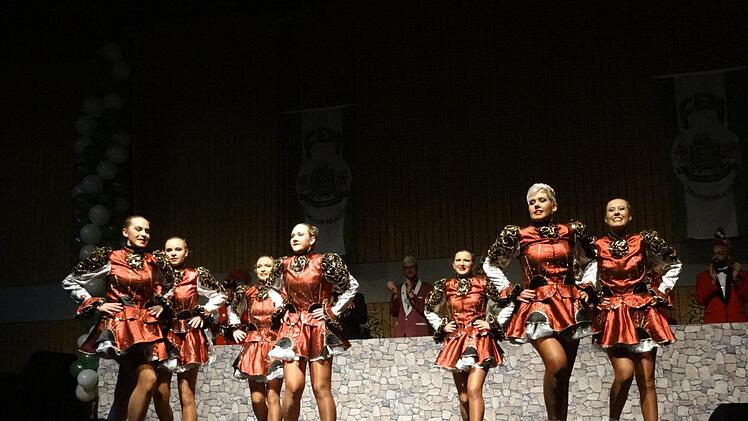 Nüdlinger Tanzgarde Foto: Pierre Strecker