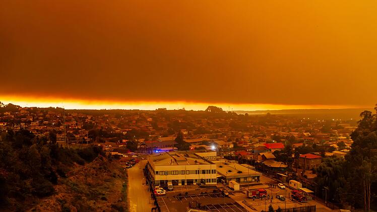Waldbr&auml;nde in Chile