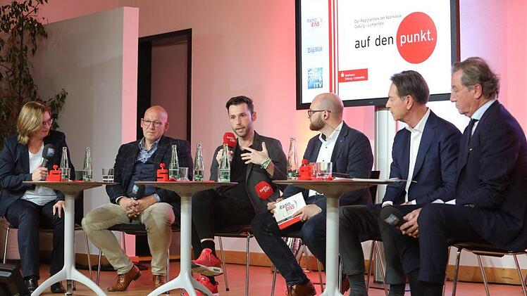 Die Diskussionsrunde. Foto: Barbara Herbst