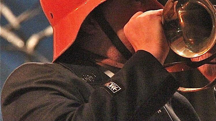 Michael Schühler als Feuerwehrmann.