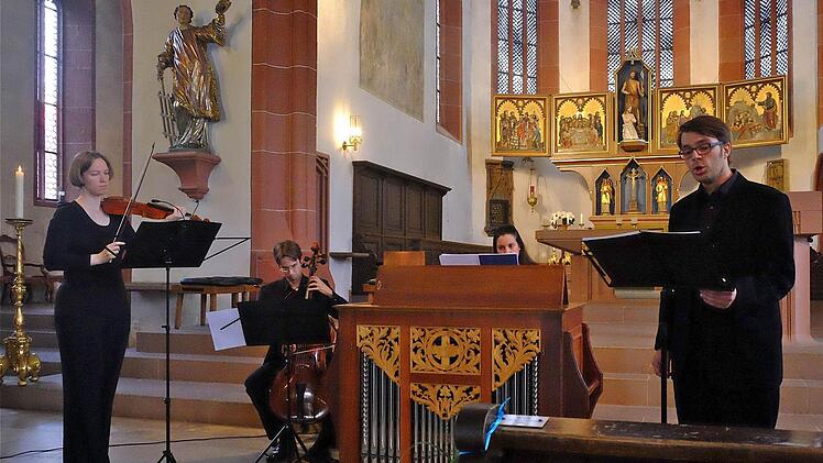 Das Ensemble Sela Consort in Hammelburg Foto: Gerd Schaar