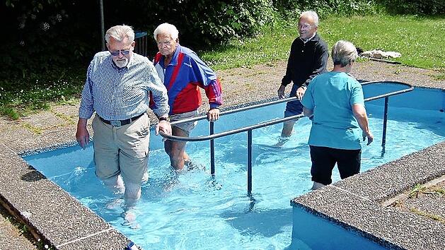 Der Kneipp-Verein Lauenstein feiert heuer 50-j&auml;hriges Jubil&auml;um. Die Kneipp-Anlage (hier ein Bild aus dem Archiv des Kneipp-Vereins) wird hierf&uuml;r renoviert.