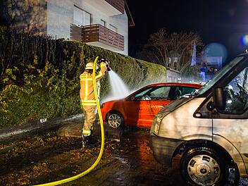 Silvester in Franken: Brände durch Feuerwerk ausgelöst