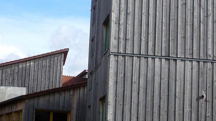 Der Turm des Pfadfinderheims in Adelsdorf