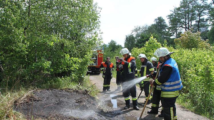 Die Feuerwehr hatte die Lage schnell im Griff.