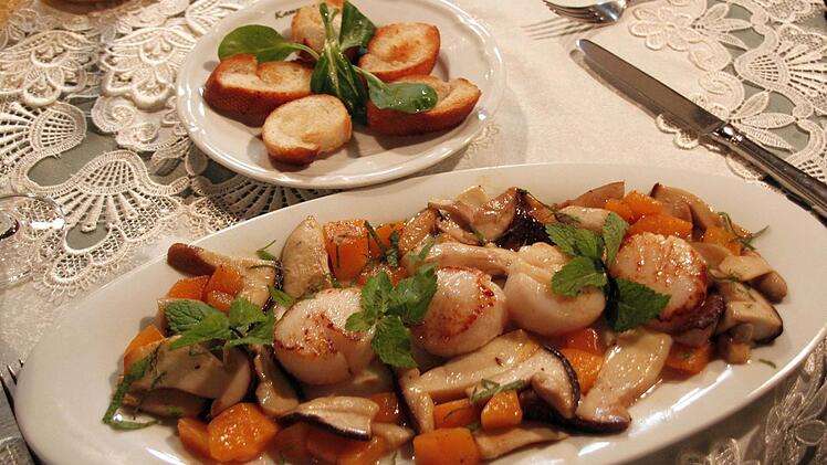 ... und voilà! Fertig ist das "Fränkische Herbstspiel"!   Fotos: Nikolas Pelke