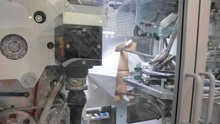 Blick in die neue Maschine. Foto: Ralf Ruppert