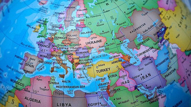 Nach dem Zerfall der UDSSR änderte sich die Karte Europas