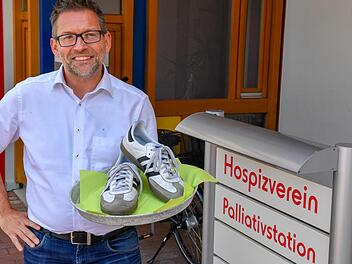 Markus Starklauf, Leiter der Hospiz-Akademie Bamberg, hofft auf zahlreiche Teilnehmer am Benefizlauf. Foto: Ronald Rinklef