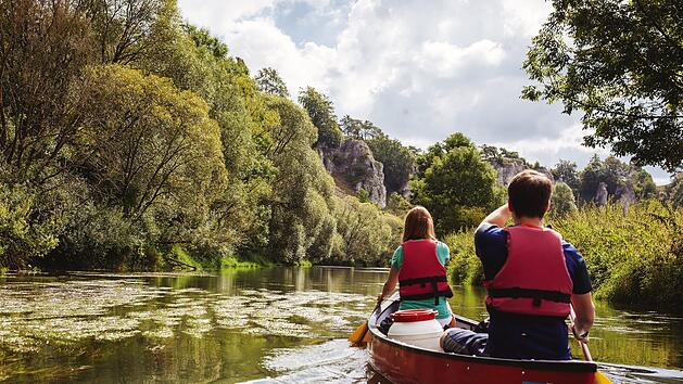 Im Altm&uuml;hltal l&auml;sst es sich wunderbar wandern: Von kurzen, leichten Wanderwegen bis hin zu langen und anspruchsvollen Touren ist alles dabei - Highlight ist der Altm&uuml;hltal-Panoramaweg. Fotos: Zentrale Tourist-Information Naturpark Altm&uuml;hltal.