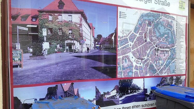 ... große Sanierungspläne in der Bamberger Straße, aber die Umsetzung dauert und dauert ...