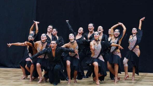 Das B-Team mit seiner Choreografie "Dynamics" Foto: privat