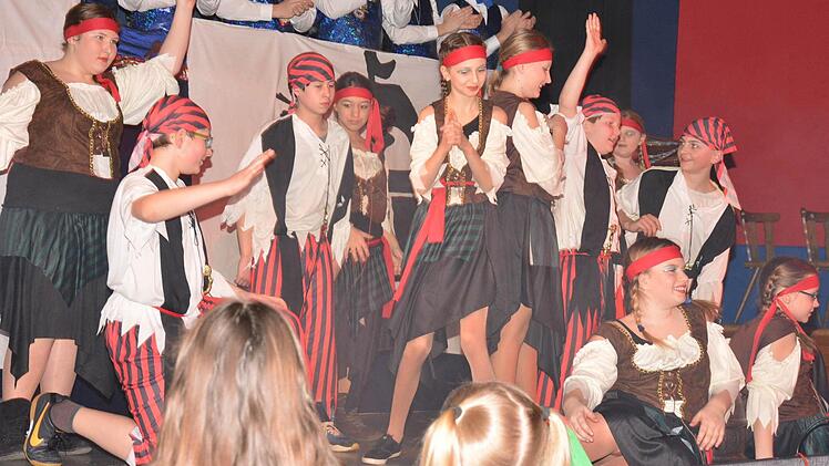 Die Ermershäuser Kinder-Piraten. Fotos: Schmidt